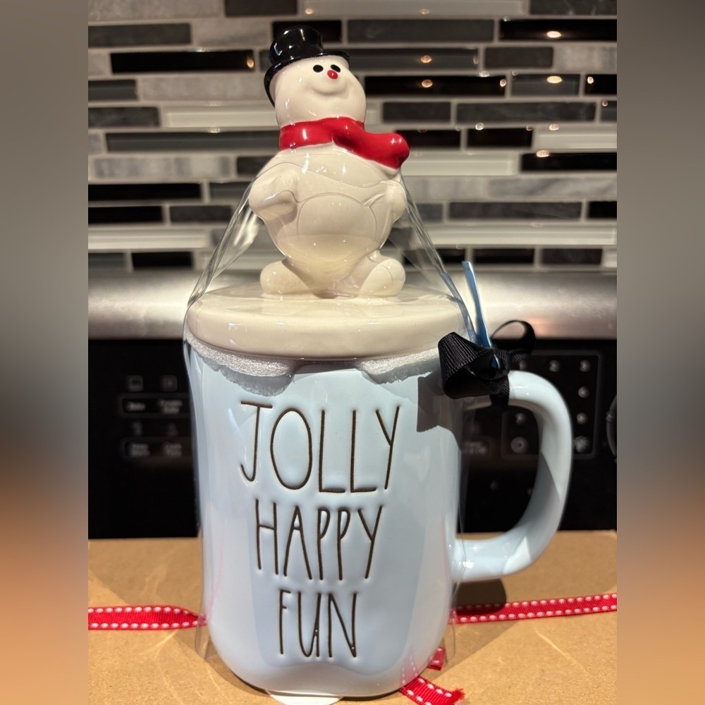 Rae Dunn “Jolly Happy Fun” Mug